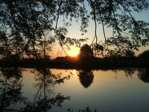 Sonnenaufgang an unserer schönen Naab...